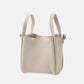 Grote capaciteit Premium Leather Basket Series Bucket Bag