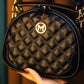 💥 Hete Deal 49% KORTING! 💥Dames Crossbodytas met handgreep en diamantpatroon