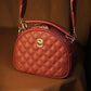 💥 Hete Deal 49% KORTING! 💥Dames Crossbodytas met handgreep en diamantpatroon