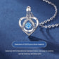 💗Sparkle zilveren ketting met kloppend hart voor dames