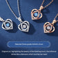 💗Sparkle zilveren ketting met kloppend hart voor dames