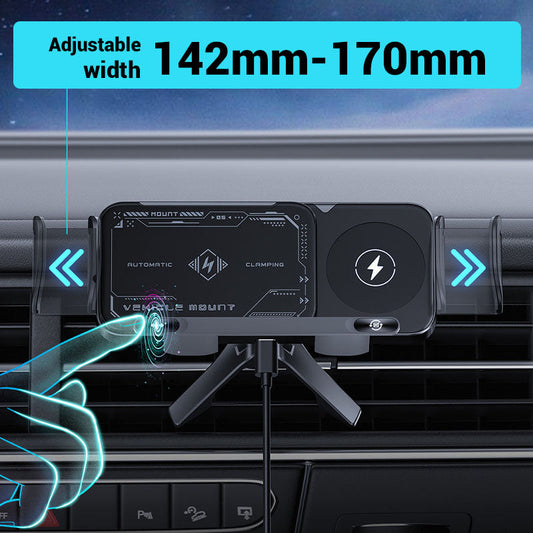 Zeer intelligente magnetische telefoonhouder voor in de auto