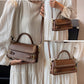👜Vintage eenvoudige vierkante damesschoudertas