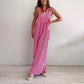 🔥2025 Hot Sale🔥Losse, casual gestreepte jumpsuit voor dames