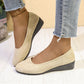 🎀2025 Nieuwe aankomst🔥Hot Sale 40% korting 👣 Elegant Lightweight Anti-Slip Low Heel Wedge Shoes - Comfort en ondersteuning van de voetboog 💕