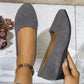 🎀2025 Nieuwe aankomst🔥Hot Sale 40% korting 👣 Elegant Lightweight Anti-Slip Low Heel Wedge Shoes - Comfort en ondersteuning van de voetboog 💕