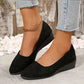 🎀2025 Nieuwe aankomst🔥Hot Sale 40% korting 👣 Elegant Lightweight Anti-Slip Low Heel Wedge Shoes - Comfort en ondersteuning van de voetboog 💕