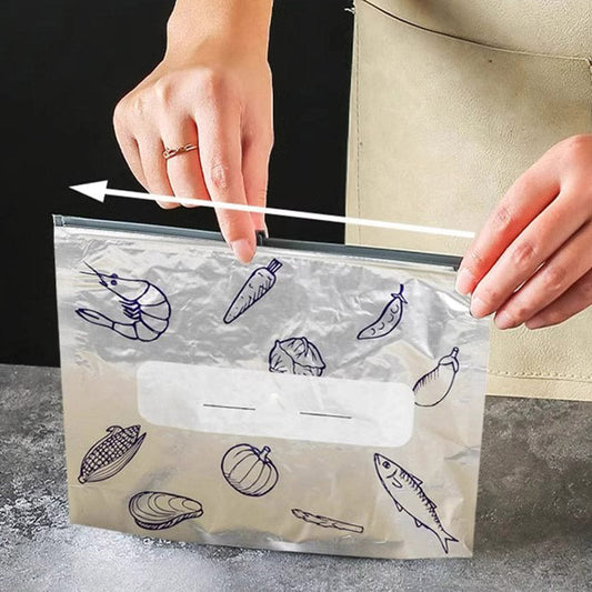 Herbruikbare aluminiumfolie verzegelbare opbergzakken
