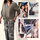 🔥 Nieuwe collectie 2025 – Profiteer nu van 49% korting! 😍Damesmode Losse Cardigan Shirt & Hoge Taille Broek Tweedelige Set