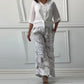 🔥 Nieuwe collectie 2025 – Profiteer nu van 49% korting! 😍Damesmode Losse Cardigan Shirt & Hoge Taille Broek Tweedelige Set