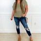💥Uitzonderlijke aanbiedingen -49% korting👖Dames High Waisted Cutout Denim Jeans
