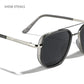 ✨Hot Sale 49% korting🥰Geometrische dubbelstraal gepolariseerde zonnebril – gedurfde stijl, ultieme helderheid! 🕶️