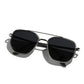✨Hot Sale 49% korting🥰Geometrische dubbelstraal gepolariseerde zonnebril – gedurfde stijl, ultieme helderheid! 🕶️