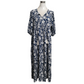 💖Hot sale--49% korting👕Elegante damesjurk met bloemenprint en lange V-hals