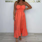 💥Laatste dag speciale uitverkoop 49% KORTING💃Strapless maxi-jurk voor dames
