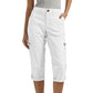 💥2025 Nieuwe Hot Sale--49% korting💥Effen Gekleurde Casual Cargo Capri Broek met Meerdere Zakken