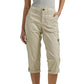 💥2025 Nieuwe Hot Sale--49% korting💥Effen Gekleurde Casual Cargo Capri Broek met Meerdere Zakken