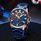 🔥2025 Hot Sale - Cadeaus voor hem⌚Stalen herenhorloge met kwartsband