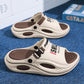 👟 ¡50% DE DESCUENTO! 🏠 Zapatillas para hombre antideslizantes con suela gruesa – talón convertible, EVA cómoda y cuero sintético | Perfectas para el uso diario en casa | ¡Envío gratis a todo Chile!