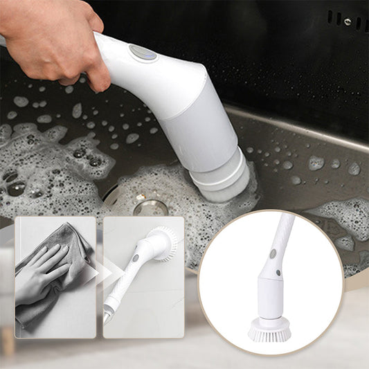 🏆Hot Sale 50% KORTING⏳Waterdichte telescopische elektrische spin-scrubber