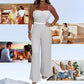 Elegante Dames Sling Jumpsuit met Ingebouwde Beha