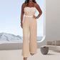 Elegante Dames Sling Jumpsuit met Ingebouwde Beha