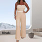 Elegante Dames Sling Jumpsuit met Ingebouwde Beha
