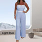 Elegante Dames Sling Jumpsuit met Ingebouwde Beha