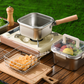 ⌛Tijdelijk aanbod 50% korting 🫕Multifunctionele Frituurset – Frituren, Koken, Vershouden & Groenten Wassen