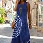 ⏳Tijdelijke aanbieding--50% Korting⏰Dames casual mouwloze midi-jurk