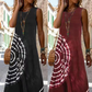 ⏳Tijdelijke aanbieding--50% Korting⏰Dames casual mouwloze midi-jurk