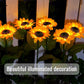 🌻 NU 50% KORTING! 🌞 Zonnebloem tuinlamp op zonne-energie – LED-verlichting & realistisch ontwerp ✨