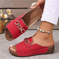 Modieuze slippers voor dames met kettingdetail