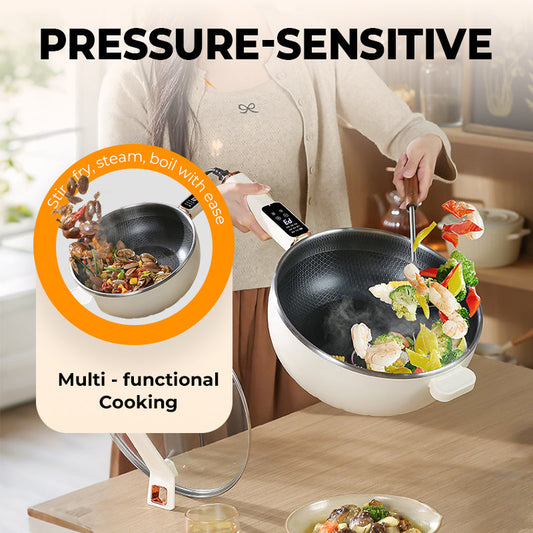 🔥2025 Hot Sale🔥Elektrische Wok met Anti-aanbaklaag