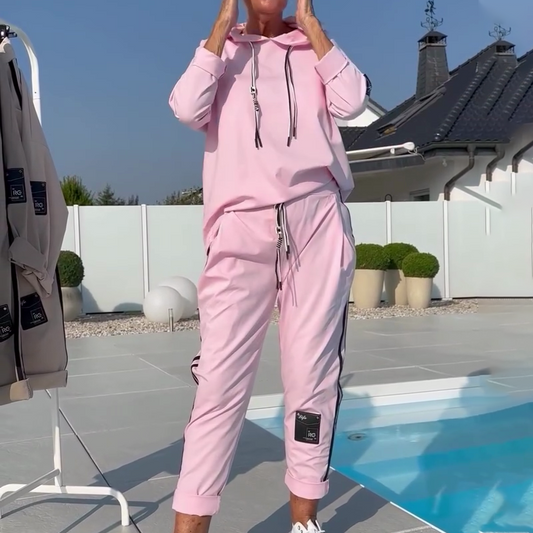 🌟2025 Hot Sale🔥Hoodie & Jogger-broek voor dames 2-delige casual set