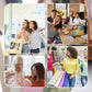 ⏳Beperkte tijd 49% korting💥Gebreide patchwork pufferjas voor dames