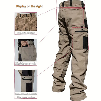 2025 Hot Sale👖 Praktische Heren Cargobroek – Comfort & Stijl met Meerdere Zakken! ✨