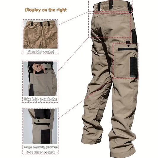 2025 Hot Sale👖 Praktische Heren Cargobroek – Comfort & Stijl met Meerdere Zakken! ✨
