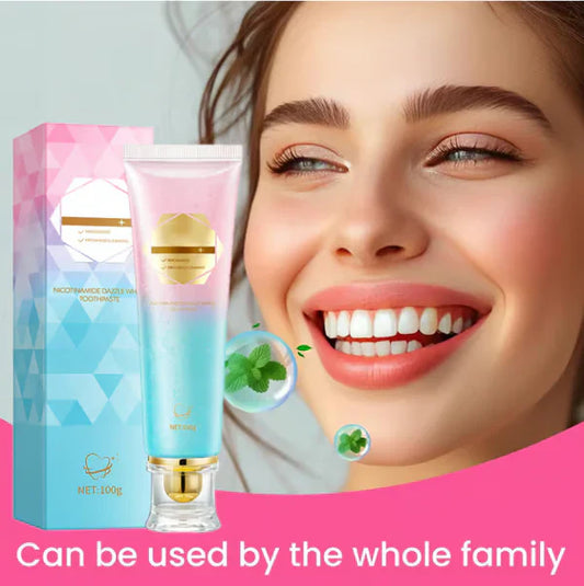 💖Niacinamide tandpasta voor stralend witte tanden🦷Parelwitte tanden🦷Het nieuwe geheime wapen voor je glimlach!