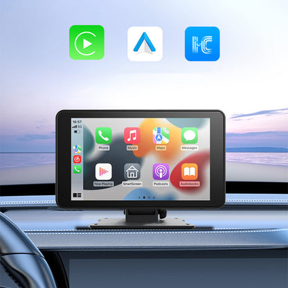 2025 Nieuwste draagbare CarPlay-schermbrede compatibiliteit met multi-device auto-infotainmentsysteem