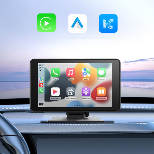 2025 Nieuwste draagbare CarPlay-schermbrede compatibiliteit met multi-device auto-infotainmentsysteem
