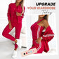 👩‍🦱 Conjunto de 3 Piezas de Chaqueta y Pantalón de Béisbol para Mujer – Estilo Deportivo y Cómodo ✨⚾