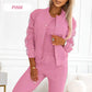 👩‍🦱 Conjunto de 3 Piezas de Chaqueta y Pantalón de Béisbol para Mujer – Estilo Deportivo y Cómodo ✨⚾