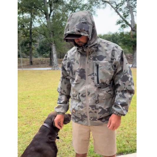 🦅 Heren Camouflage Jas: Capuchon, Meer Zakken & Weerbestendig – Perfect Voor Outdoor & Stad!