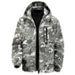 🦅 Heren Camouflage Jas: Capuchon, Meer Zakken & Weerbestendig – Perfect Voor Outdoor & Stad!