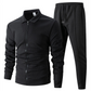 🔥Hot Sale-aanbieding: 50% korting 🔥stijlvolle herenset met reversjas en joggingbroek, 2-delige set