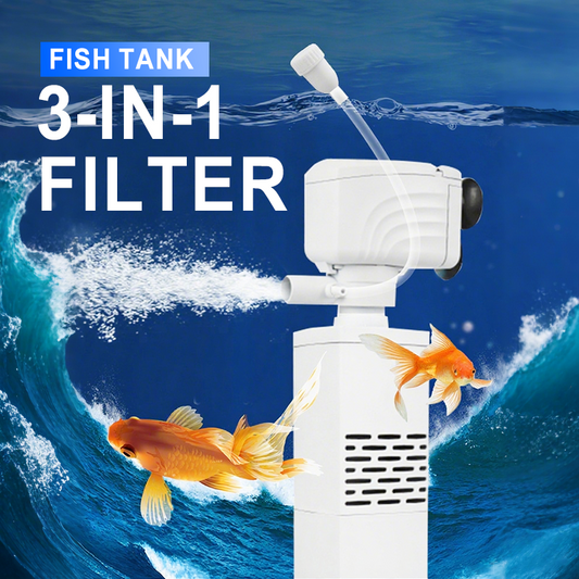 🔥 LAST DAY PROMOTION - 50%OFF🌊✨3-in-1 Aquariumfilter – Filtratie, Zuurstoftoevoer & Waterpompen🐠