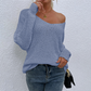 Tijdelijke aanbieding - 50% korting✨Dames off-the-shoulder trui losse lichtgewicht pullover top