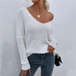 Tijdelijke aanbieding - 50% korting✨Dames off-the-shoulder trui losse lichtgewicht pullover top