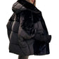 🔥Wintervoorverwarming - enorme kortingen🔥Luxe Dames Oversized Gebreide Puffer Jas – Winter Must-Have met Patchwork Design & Maximum Warmte!